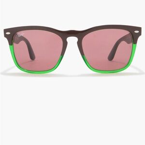 NEW Ray-Ban RB4487 Steve  54mm Sunglasses In Dark Brown/Green & Violet Lenses